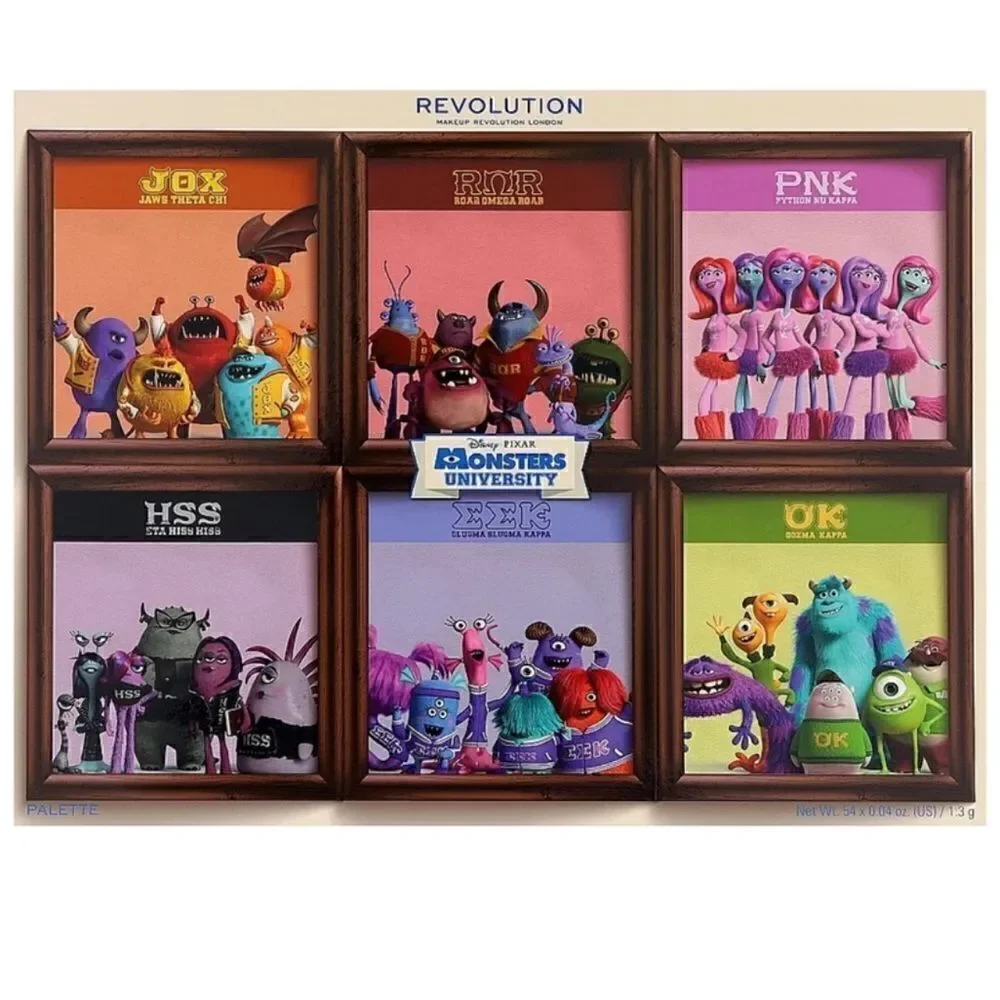 REVOLUTION DISNEY PIXAR MONSTERS  UNIVERSITY MAKEUP PALETTE